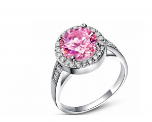 new pink ring